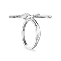 Flora Danica Firkløver Statement Ring - Sølv