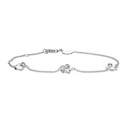Flora Danica Forglemmigej Armbånd - Sølv