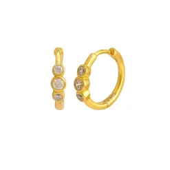 Hultquist Copenhagen Magnolia Hoops