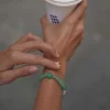Hultquist Copenhagen Mia Grøn Perle Armbånd