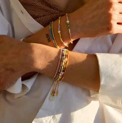 Hultquist Copenhagen Paisley Perle Armbånd