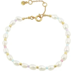 Hultquist Copenhagen Pastel Perle Armbånd - S08086G