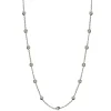 Jeberg Jewellery Beads Necklace sølv - 4575-42-S