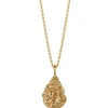 Jeberg Jewellery I Am Gold Halskæde sølvforgyldt - 40750