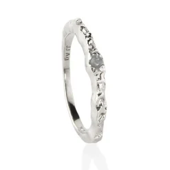 Jeberg Jewellery I Am Gold Petite Ring sølv med Månesten - 60662