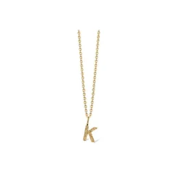 Jeberg Jewellery I Am Me Bogstav sølvforgyldt - 42000
