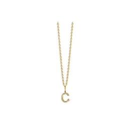 Jeberg Jewellery I Am Me Bogstav sølvforgyldt - 42000