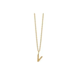 Jeberg Jewellery I Am Me Bogstav sølvforgyldt - 42000