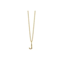 Jeberg Jewellery I Am Me Bogstav sølvforgyldt - 42000