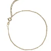 Jeberg Jewellery Nelly Sølv Forgyldt Ankelkæde - 4500-G
