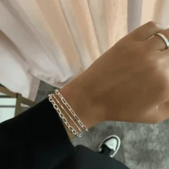 Jeberg Jewellery NORA Armbånd Sølv - 4560-17-S