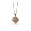 Jeberg Jewellery Piece of the Moon Halskæde - 4800-42-Gold