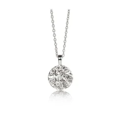 Jeberg Jewellery Piece of The Moon Necklace sølv - 4802-42-Silver