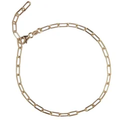 Jeberg Jewellery Sophia Sølv Forgyldt Ankelkæde - 4550-G