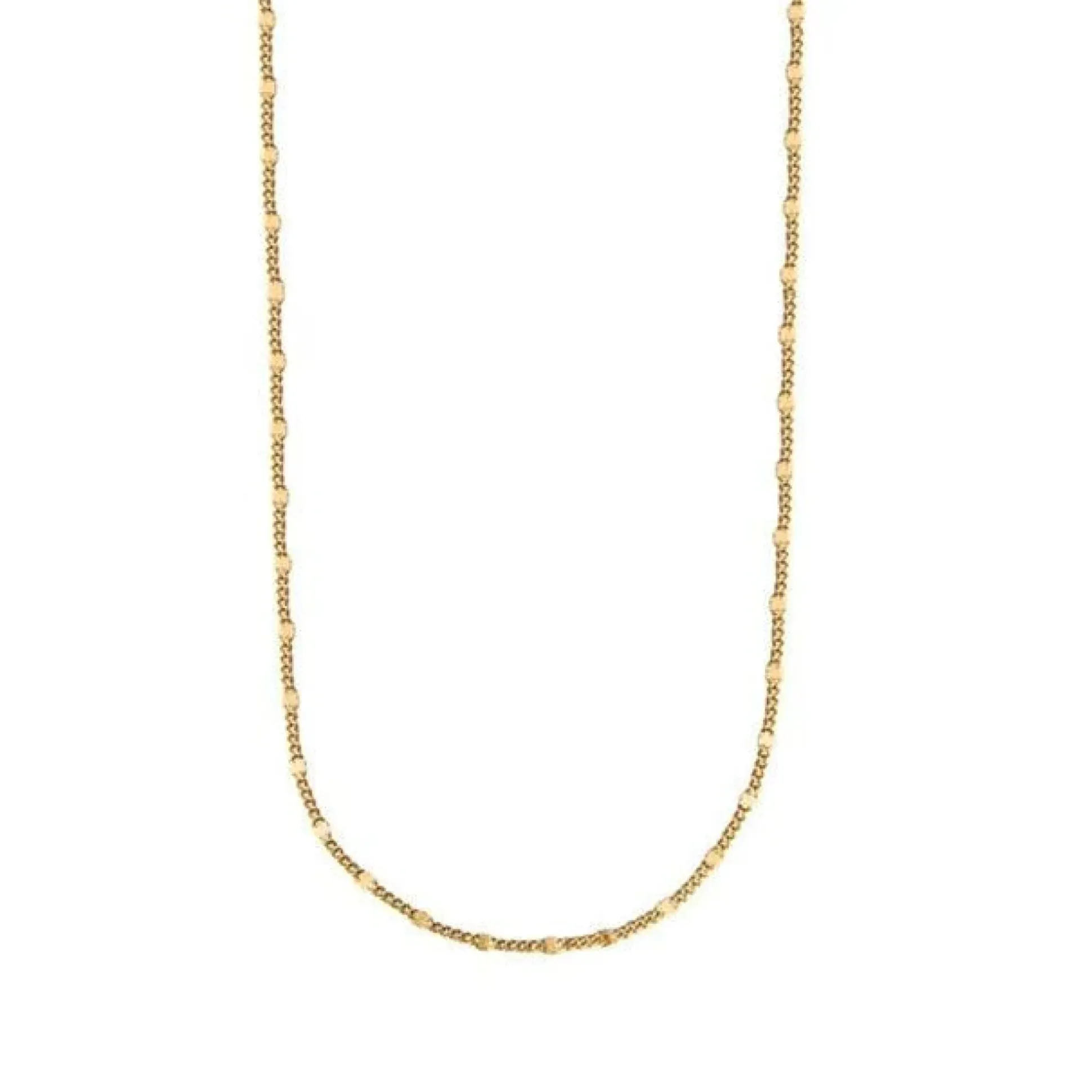 Jeberg Jewellery Vera Halskæde I Forgyldt Sølv