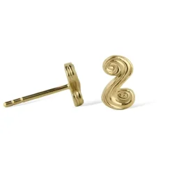 Jeberg Jewellery Wavy Studs