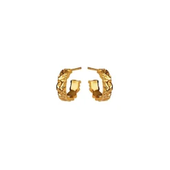 Maanesten AIO Petite Øreringe 18 kt. forgyldt - 9565A