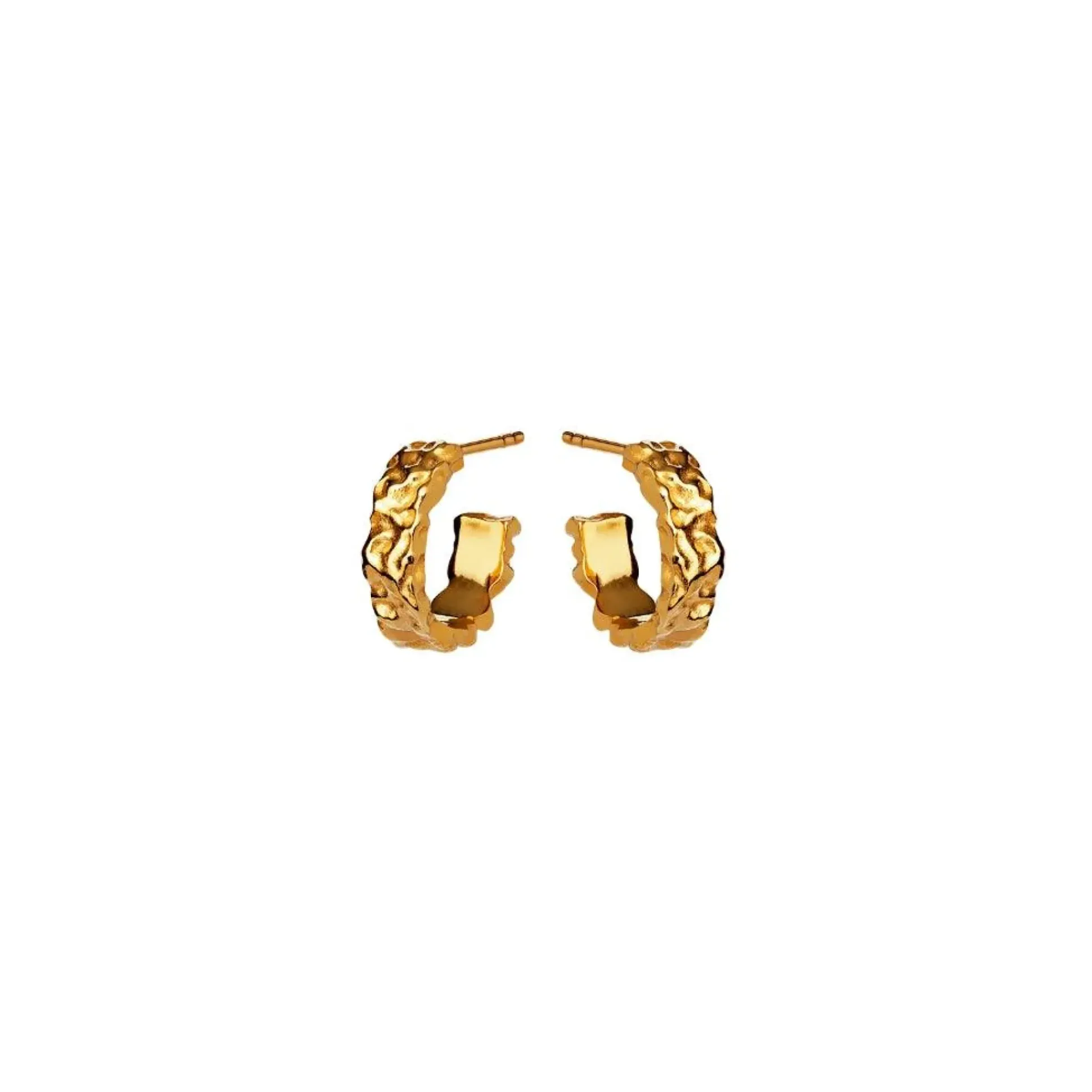 Maanesten AIO Petite Øreringe 18 kt. forgyldt - 9565A