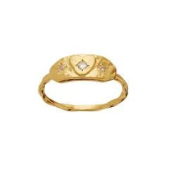 Maanesten Amarit Forgyldt Ring