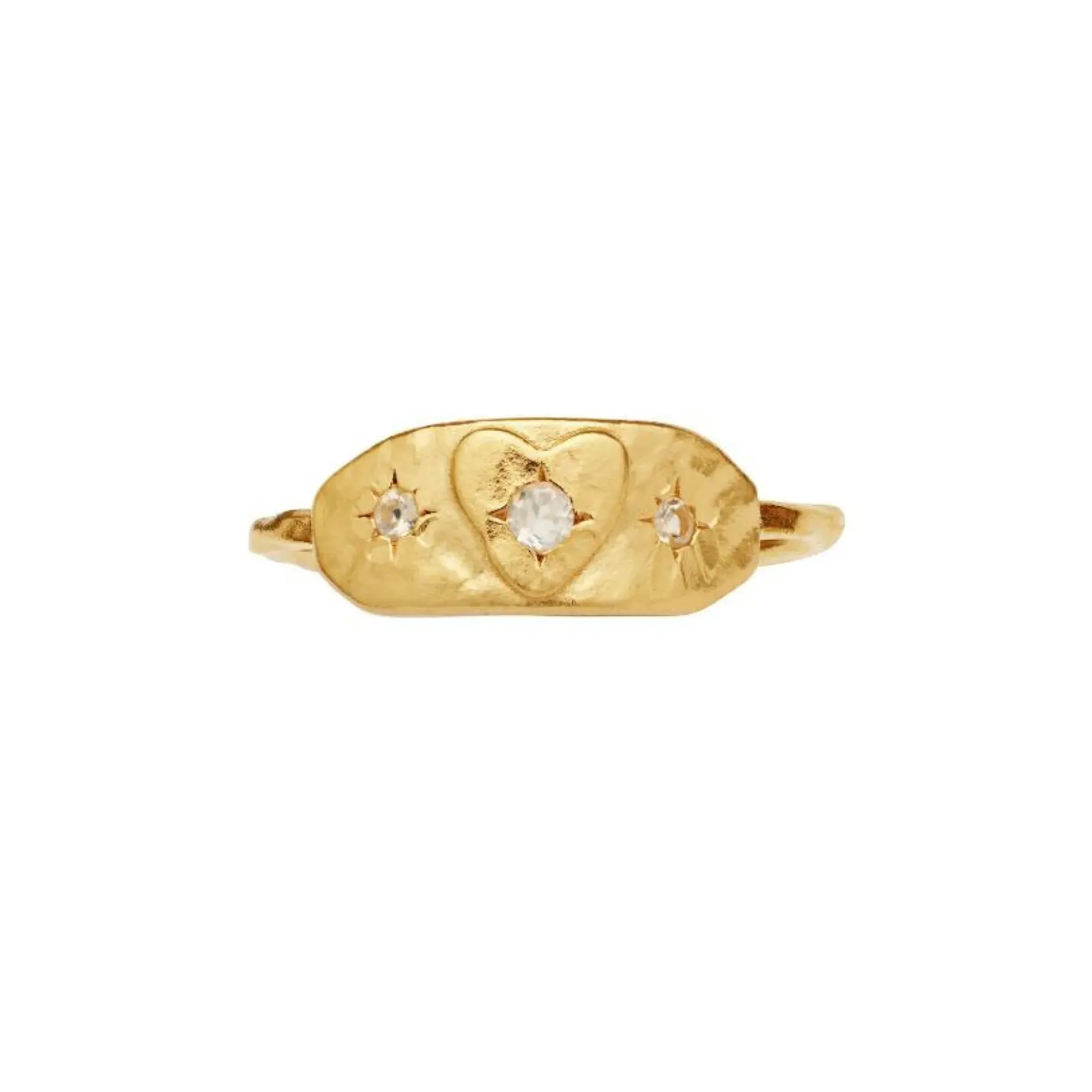 Maanesten Amarit Forgyldt Ring