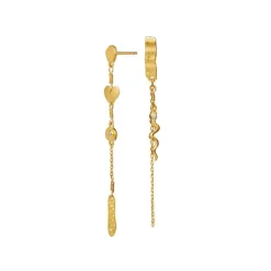 Maanesten Delfine Earrings Forgyldt