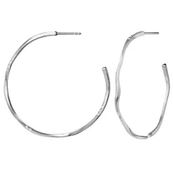 Maanesten Echo Grande Hoops 43mm i Sølv - 9863C