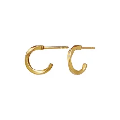 Maanesten Echo Petite Hoops 12mm Forgyldt - 9861A