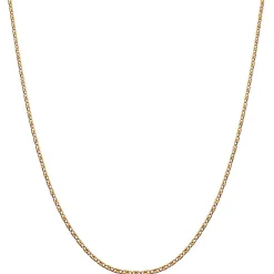 Maanesten Eva Choker Halskæde forgyldt - 2550A