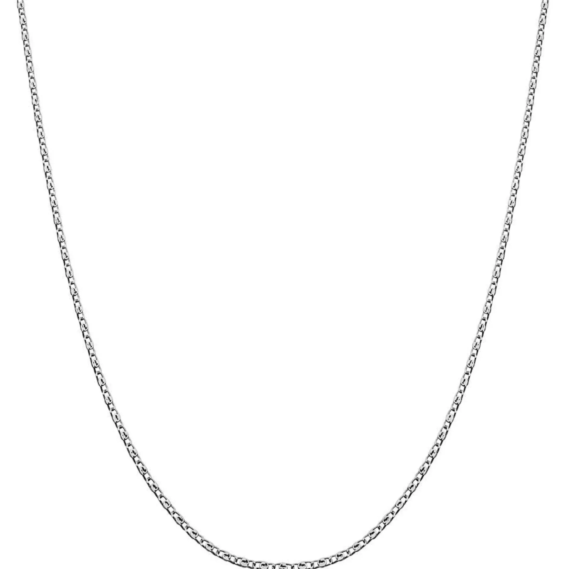 Maanesten Eva Choker Sølv Halskæde - 2550C
