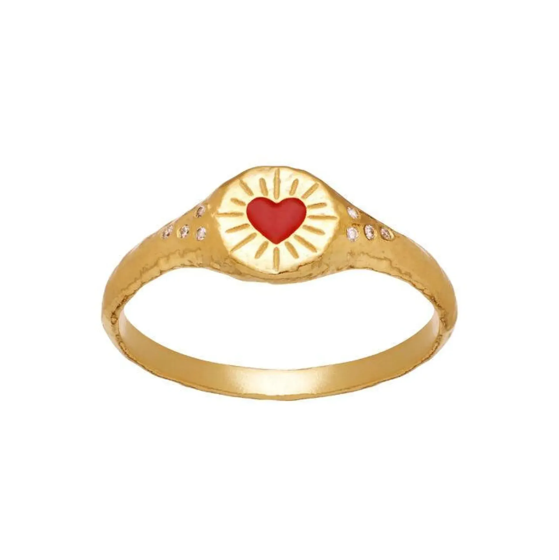 Maanesten Hayali Ring m. Hjerte