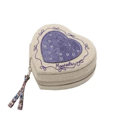 Maanesten Heart Jewelry Box Sand - Smykkerskrin
