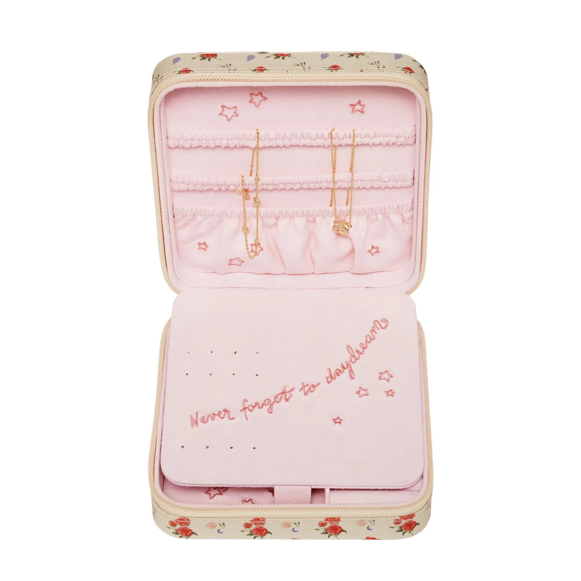 Maanesten Jewelry Box Roses And Shells