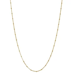 Maanesten Nala Choker Halskæde Forgyldt - 2506A