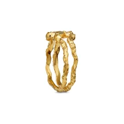 Maanesten Shelly Ring 18kt Forgyldt Sølv - 4738A