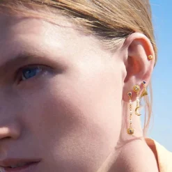 Maanesten Sunniva Earrings Forgyldt