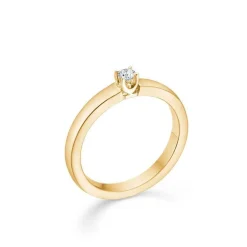 Mads Z 14 kt. Crown Alliancering Diamant 0.09 ct.