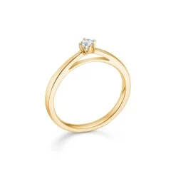 Mads Z 14 kt. Crown Diamant Ring 0.09 ct.