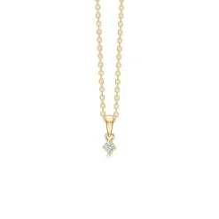 Mads Z 14 kt Crown Diamant Vedhæng 0.04 ct