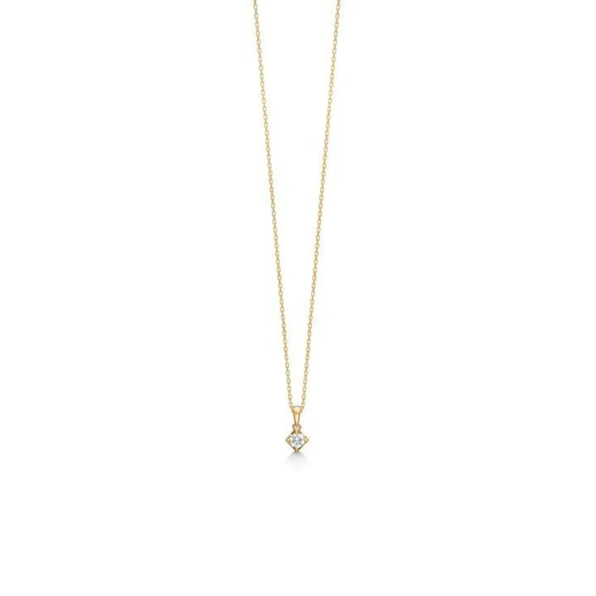 Mads Z 14 kt. Crown Diamant Vedhæng 0.16 ct.