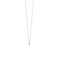 Mads Z 14 kt. Crown Vedhæng 0.09 ct. Hvidguld