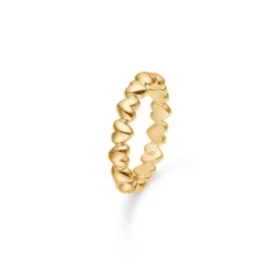 Mads Z 14 kt Poetry Heart Ring - 1540028