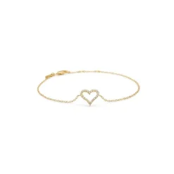 Mads Z 14 kt. Tender Heart Armbånd 0.12 ct.