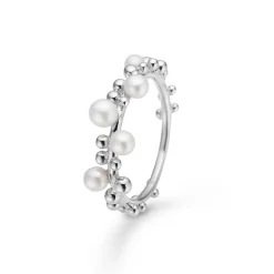 Mads Z Bubbles N'Pearls Sølv Ring