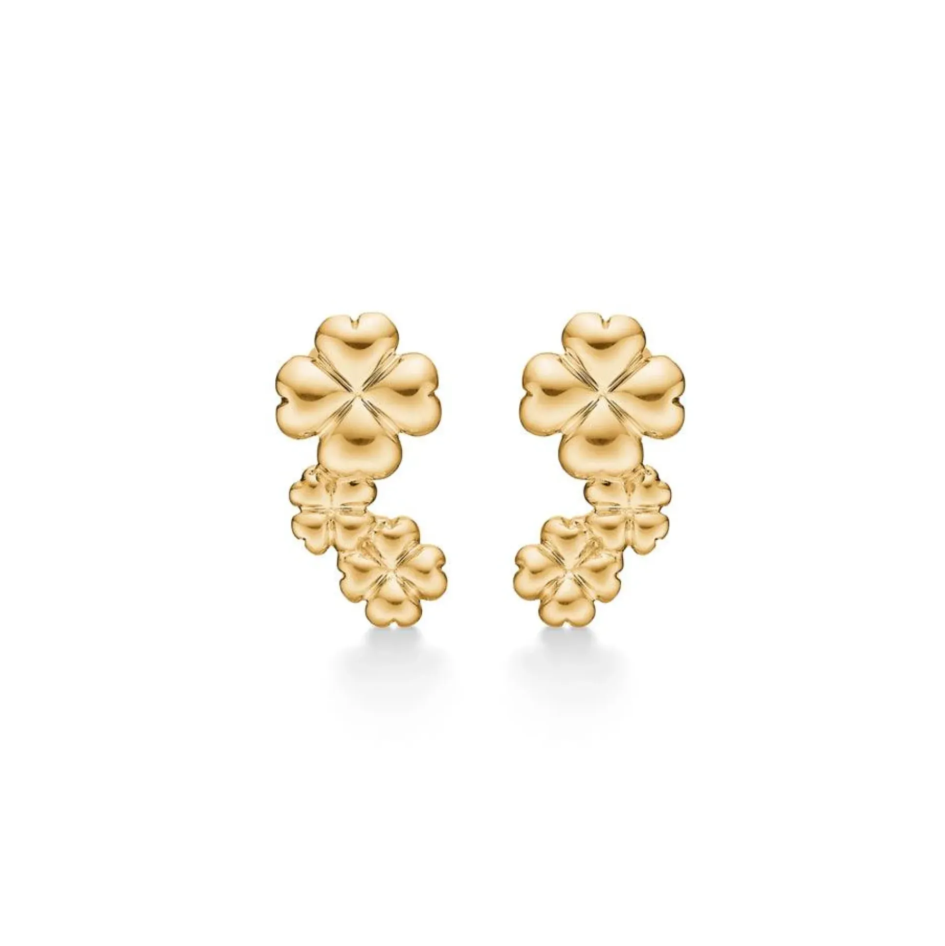 Mads Z Clover Love 14kt Guld Ørestikker