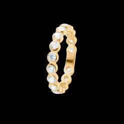 Mads Z Eterna 8kt Guld Ring med Zirkonia