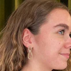 Mads Z Golden Orbit 8kt Guld Øreringe