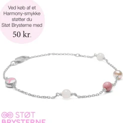 Mads Z HARMONY sølv armbånd - Støt Brysterne