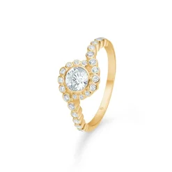 Mads Z 8kt Carmen Ring Zirkonia