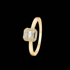 Mads Z 14kt Elizabeth Ring 0.18ct W.Si