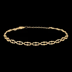 Mads Z 8kt Guld Armbånd Med Ovale Led
